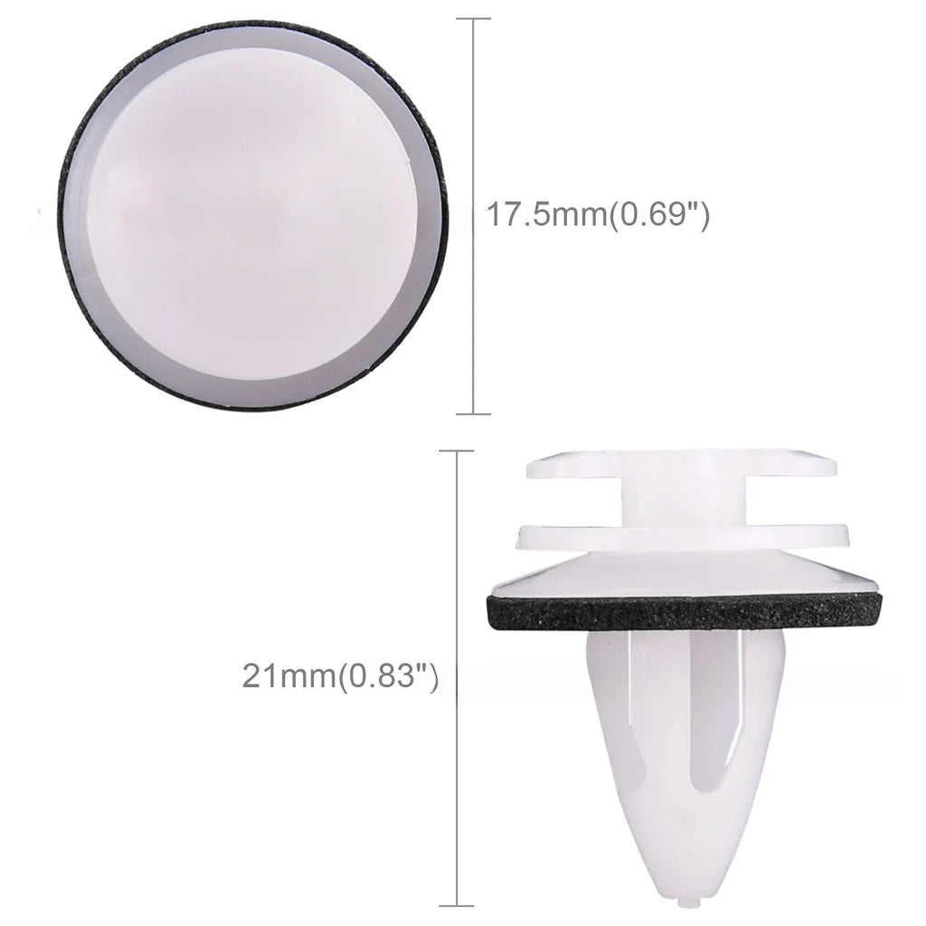 50Pcs Door Panel Card Trim Clips Fixing Rivets 51418224768 For BMW X1 X2 X3 X4 X5 X6 Z4 E61 E82 E90 E91 E92 E93 F20 F22 MINI