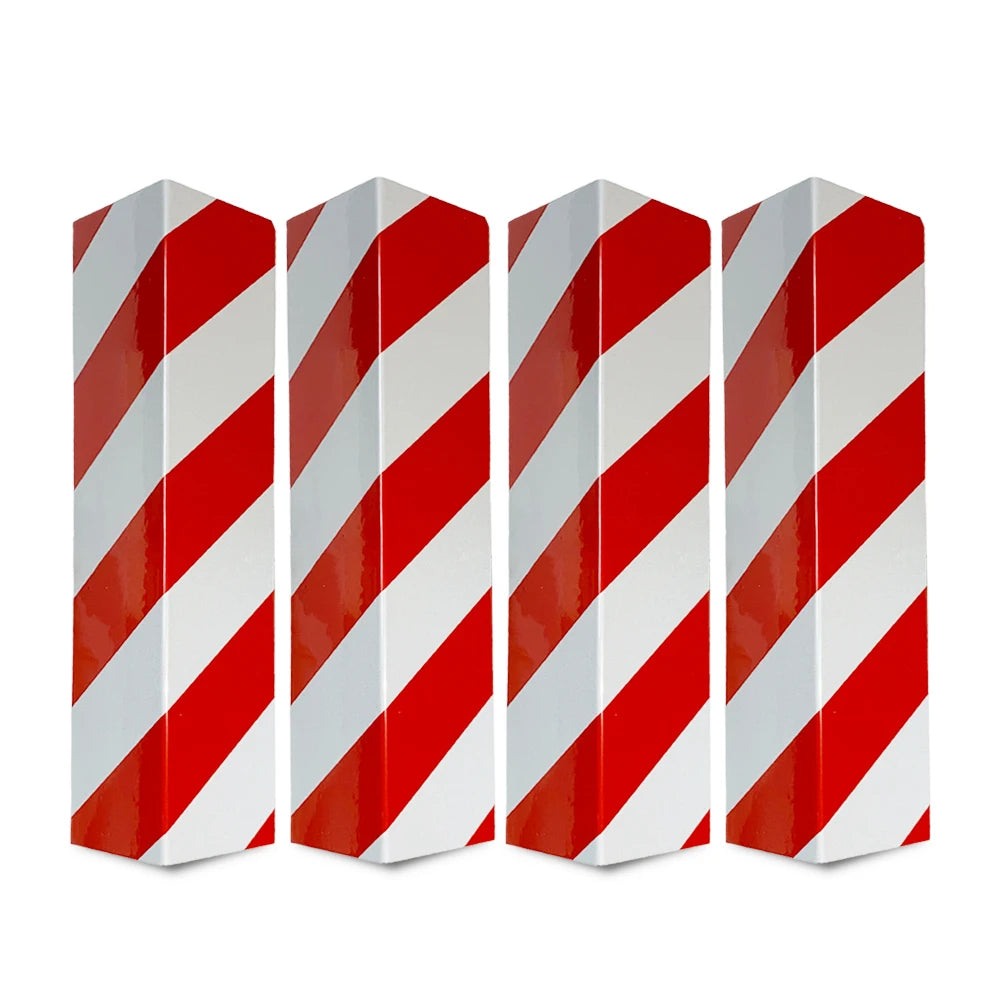 4PCS Garage Wall Protector Door Bumper Foam Car Stickers Parking Protector Exterior Anti-collision Adhesive Scratch Warning Sign