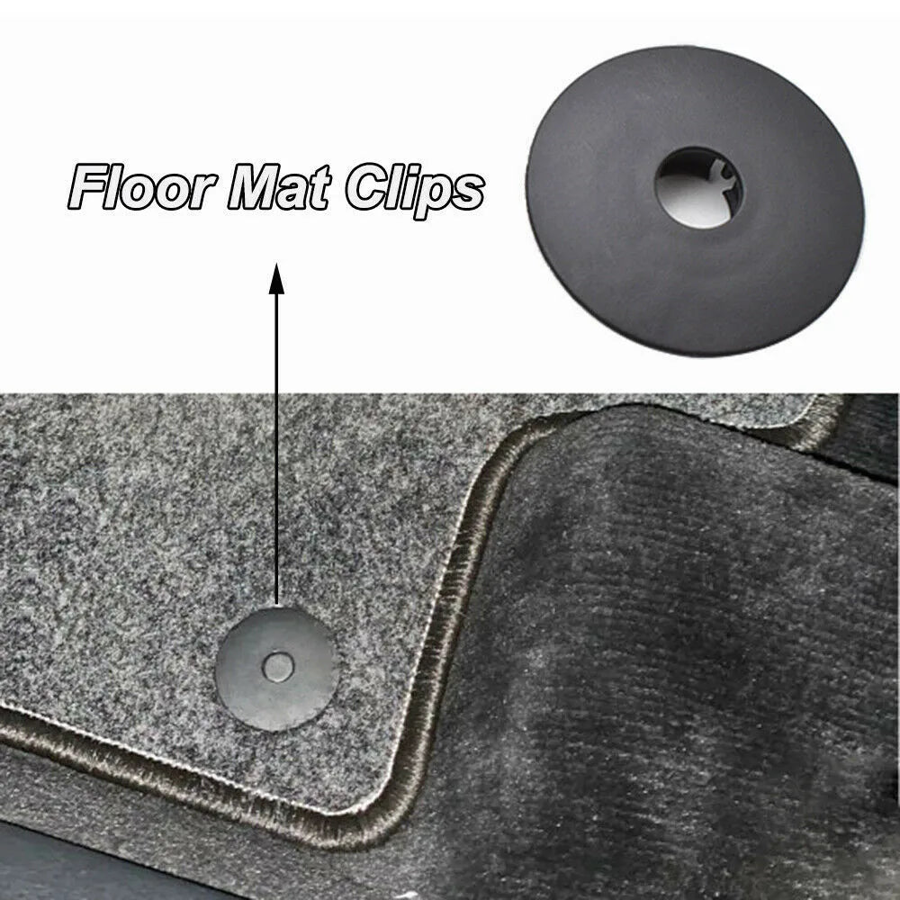 8pcs Car Floor Mat Caret Clips Fixing Non-Slip Fastener Clips For Holders Grips Clamps Floor Holders Car Accessories