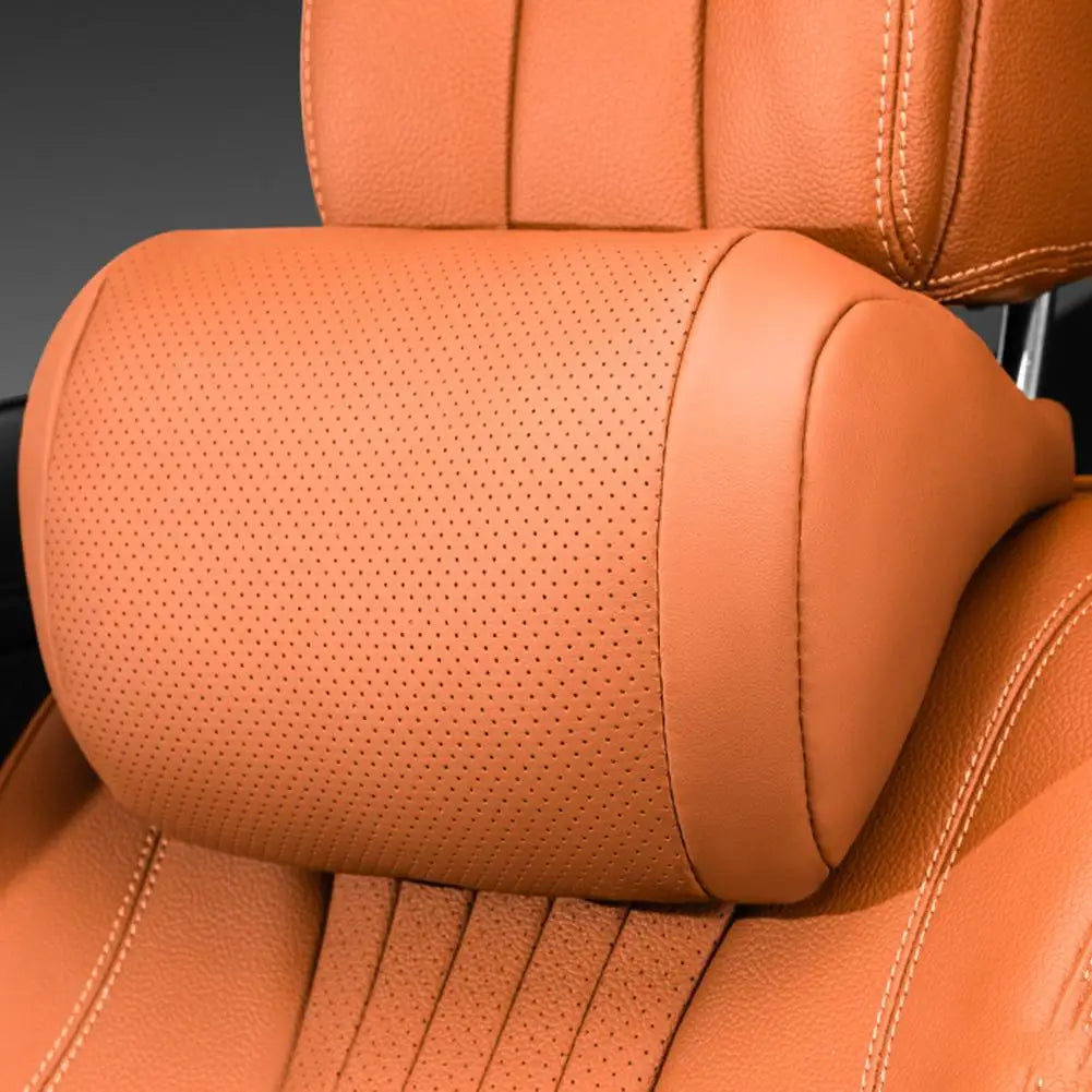 1/2Pcs 3D Car Neck Pillow Car Seat Headrest Pillow Auto Memory Cotton Protector Cushion For Universal Travel Car Head Support