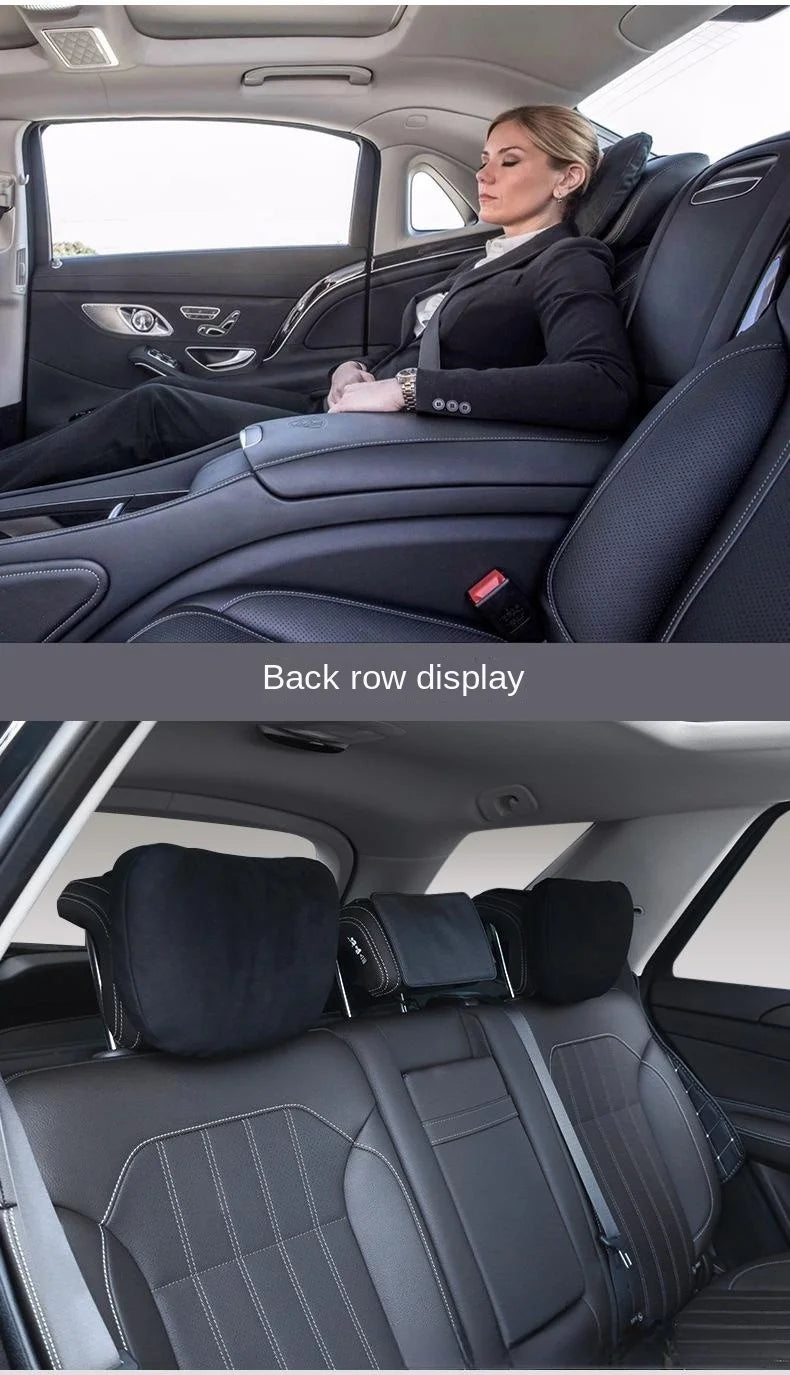 High-Quality Car Headrest Neck Support Seat / Maybach Design S Class Soft Universal Adjustable Car Pillow Neck Rest Cushion