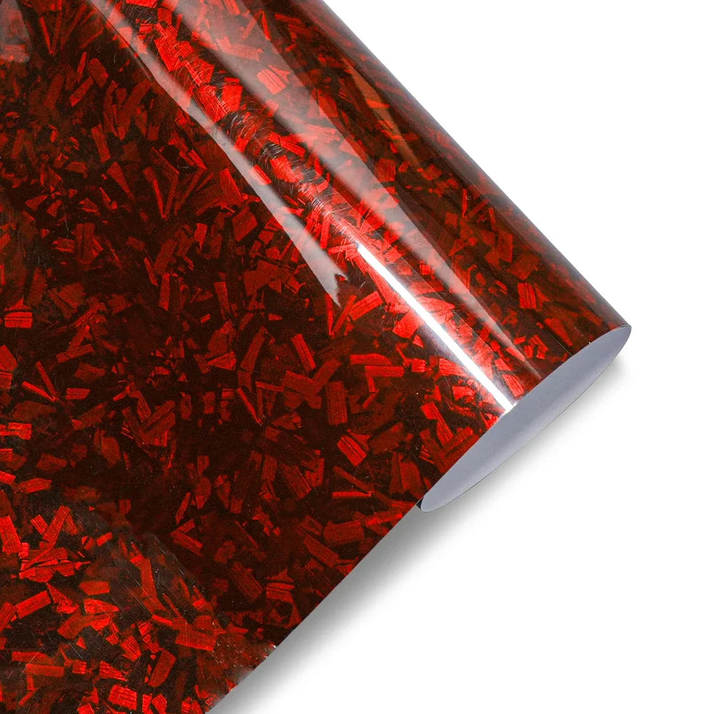 Car Sticker PET Forged Carbon Fiber Color Change Vinyl Film Bubble Free Wrapping Car Accessories Auto Self Adhesive Decals