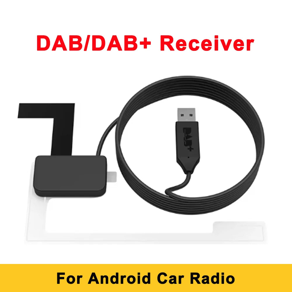 NEW Car DAB+ Box Digital Signal Receiver DAB+ Receiver Antenna Aerial USB Interface Portable For Android Car Radio Stereo