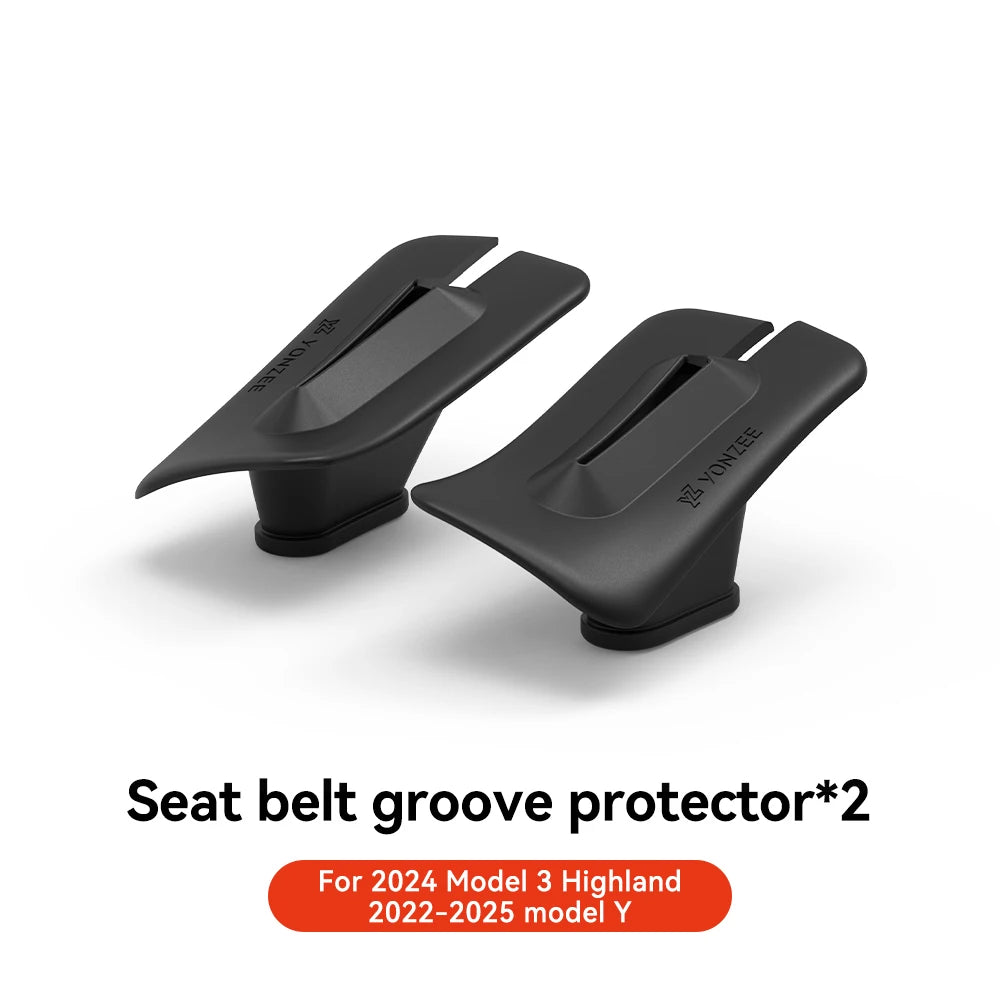 YZ For Tesla Model 3 Y Juniper Highland Car Seat Gap Filler Side Seam Styling Leak-proof Filling Silicone Cover Accessories