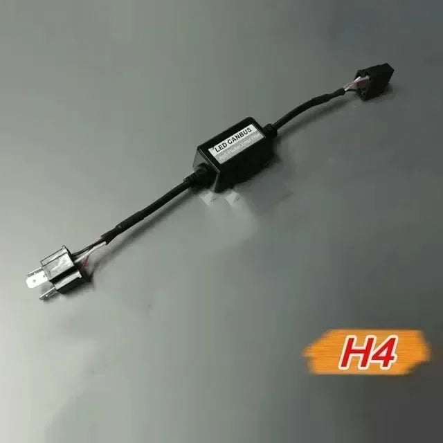 NEW 1/2/4PCS LED Canbus Car Headlights Error Free Resistor for SUV Fog Lights H4 H7 H1 H11 9006 9007 Adapter Anti-Flicker Tools