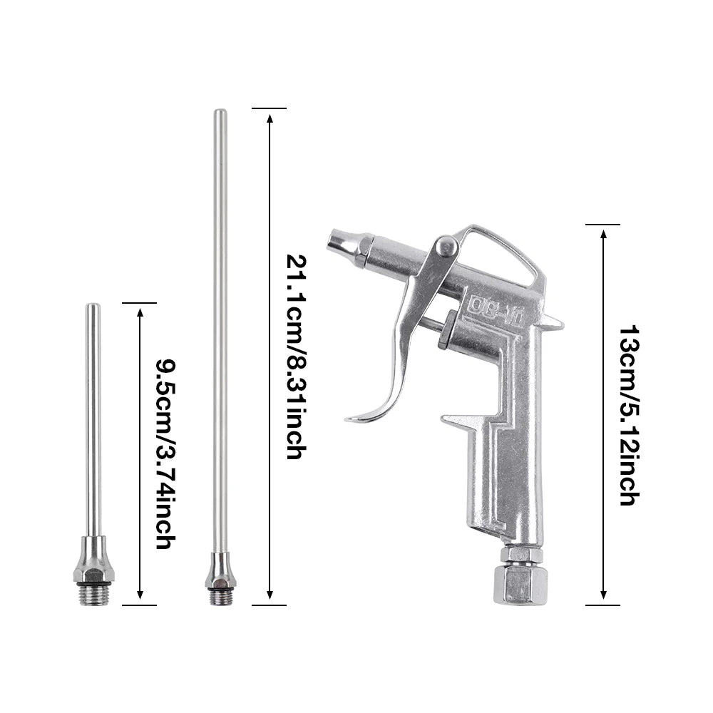 Mini DG-10 Air Dust Blow Gun Pneumatic Tool Compressor Dust Blower Dirt Cleaner Air Compressor Parts Portable Cleaning Supplies