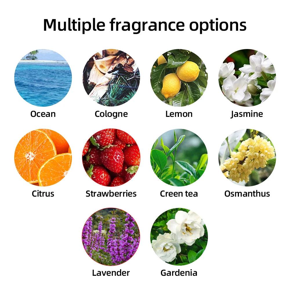 7pcs Car Air Freshener Supplement Solid Fragrance Scent Air Outlet Perfume Refill Tablets Ocean Lemon Lavender Fillers