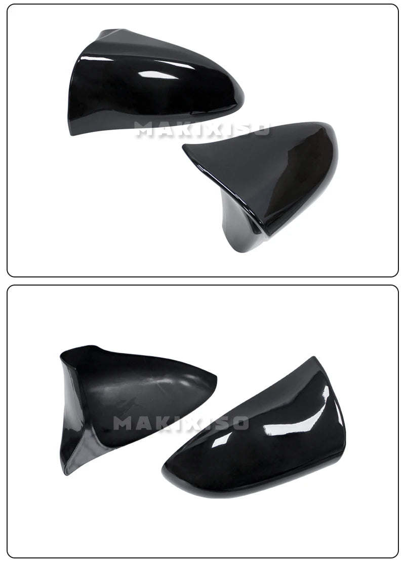 New 2x Rearview Mirror Cover Wing Side Mirror Cap for Lexus IS200 IS250 IS300 IS350 2013-2020 M Style Rear View Mirror Cover Cap