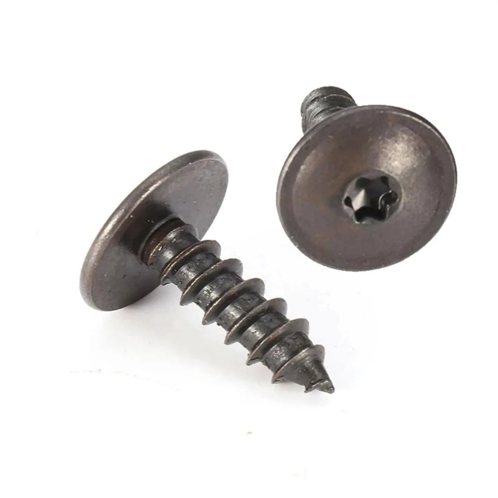 50Pcs Engine Cover Undertray Splash Guard Wheel Arch Torx Screws Universal for VW for AUDI 5x16mm Car Fastener Clips Accessory