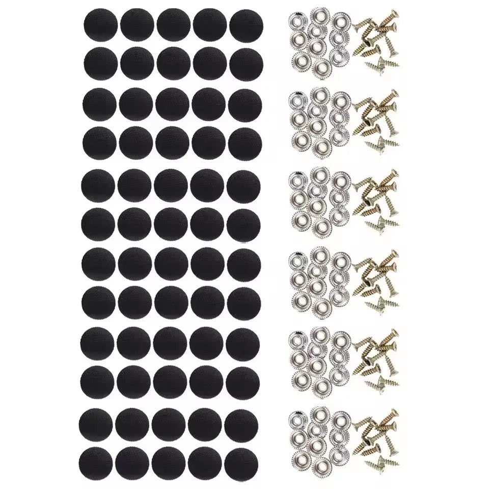 Universal Car Roof Lining Repair Buttons Auto Headliner Retainer Snap Rivet Fastener Ceiling Cloth Fixing Buckle Interior Decor