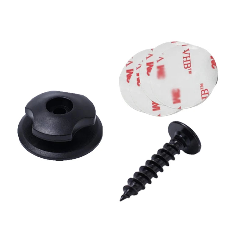 Car Trunk Hooks Organizer Back Rear Cargo Mounting Luggage Net Fixing Fastener Hooker Car Modified with Screw Adhesive Tape Kit