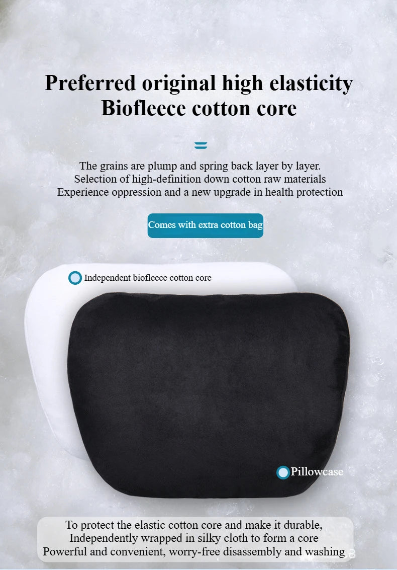 1Pcs Car Seat Headrest Neck Pillow for Tesla Model Y/X/3/S Head Lumbar Relief Support Soft Comfort Memory Cushion Protect Cover