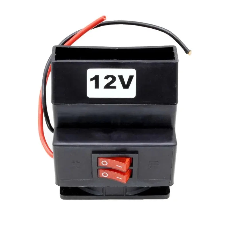 12v/24v Car Heater Windshield Defogging Defrosting Portable Electric Heating Fan Frost Snow Fog Removal Machine for Bus Truck