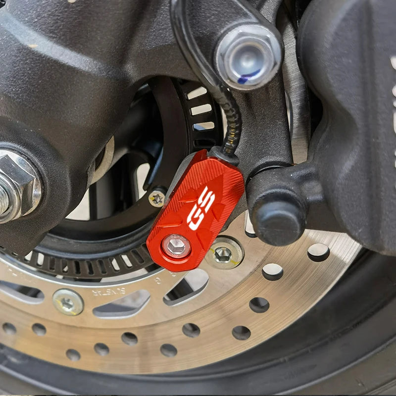 For BMW R1250GS R1200GS R1300GS F900GS F750GS F850GS Adventure F800GS Motorcycle Wheel ABS Sensor Guard Cap R 1250 1200 1300 GS