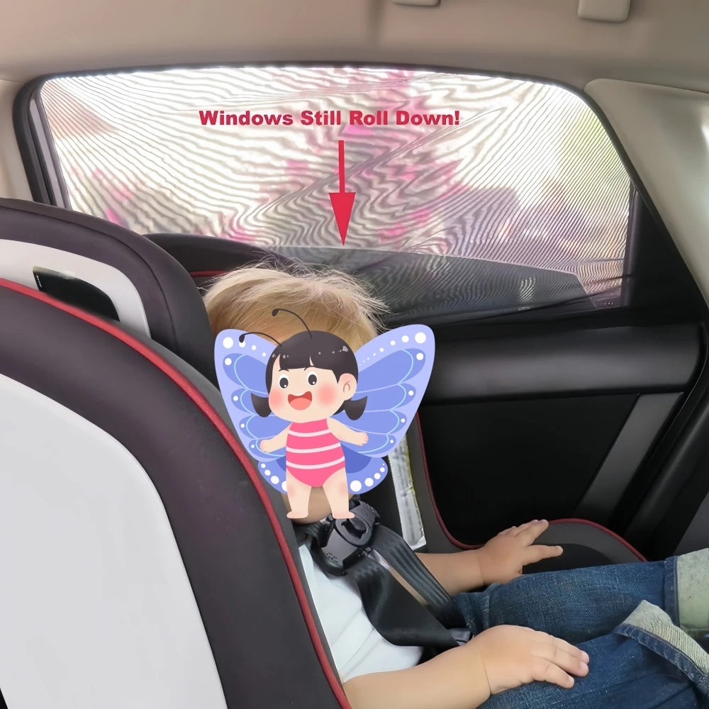 Universal Car Styling Accessories Sun Side Window Shade Curtain Rear Window Cover UV Protection Sunshade Visor Shield