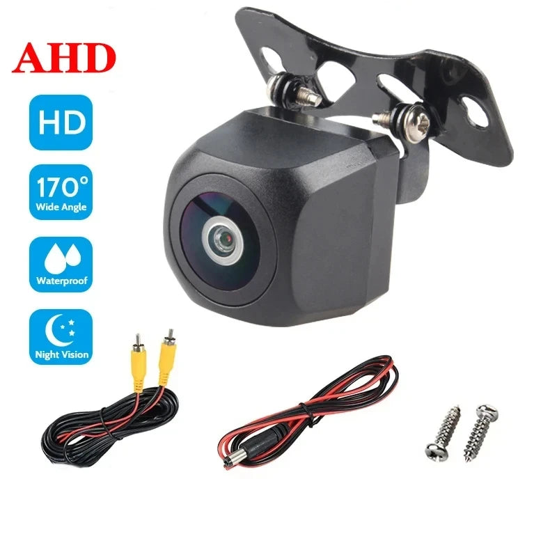 AHD/CCD Car Rear View Camera 12V Night Vision Backup Parking Reverse Camera Waterproof HD Color Image Video Vehicle Camera