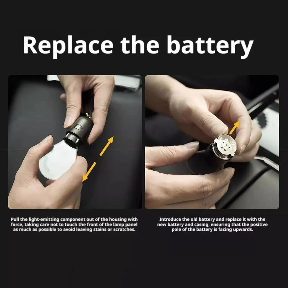 Car Pendant Glowing Small Light Bulb Car Interior Decoration Ambient Light Car Accessories For Auto Interior Decoration Pendant