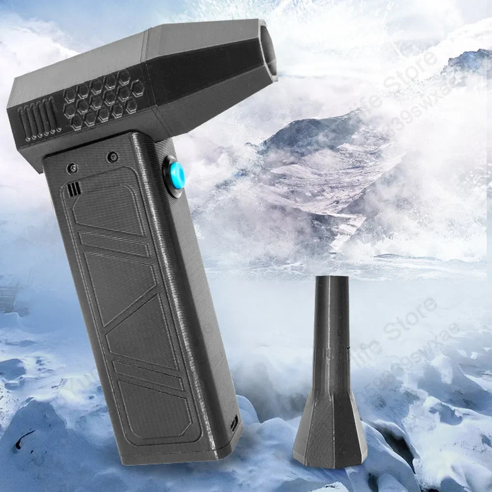 Mini vacuum cleaner 140000RPM blower turbo jet fan electric display handheld high-speed dust gun cleaning tool