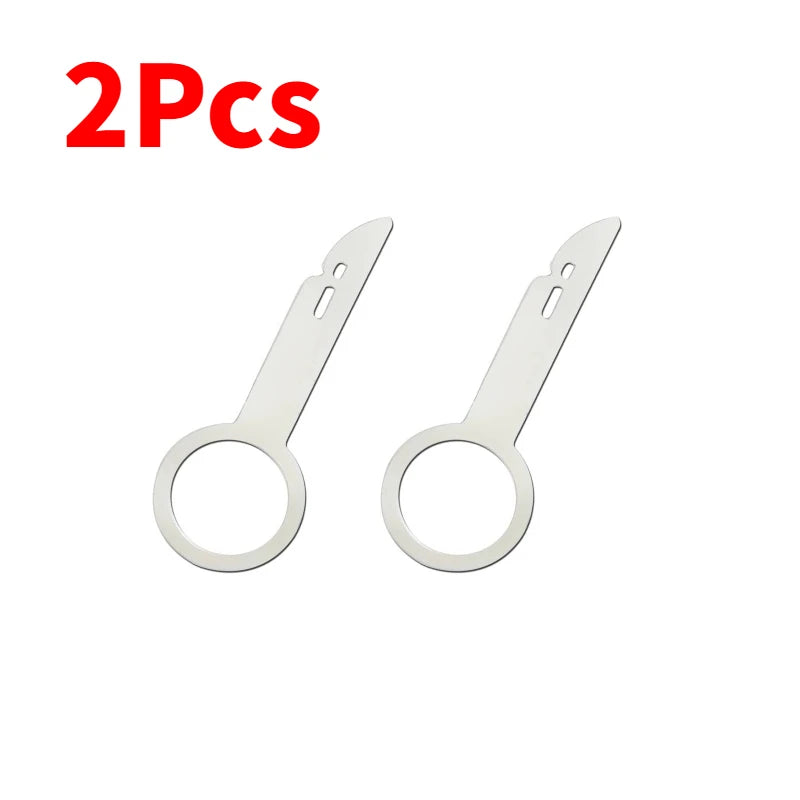 4Pcs Car Radio Removal Tool Stereo Extractor Key Release Pin Head Unit Audio Install Tool For VW Audi Ford Mercedes Benz Skoda