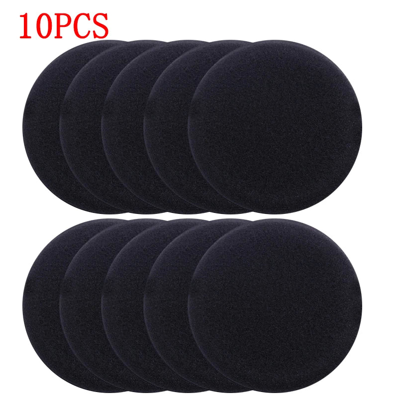 10Pcs Round Car Waxing Polish Sponges Car Detailing Tools High Density Foam Applicator Pads Curing and Polishing Sponge Car Wash