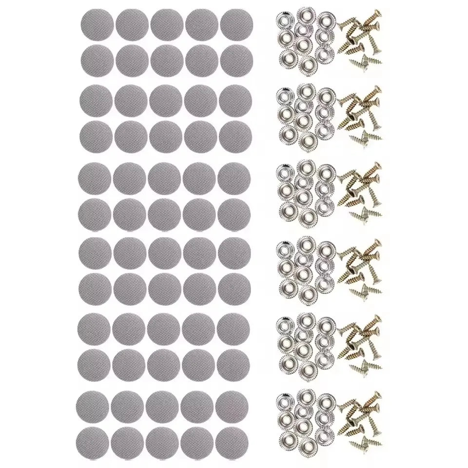 Universal Car Roof Lining Repair Buttons Auto Headliner Retainer Snap Rivet Fastener Ceiling Cloth Fixing Buckle Interior Decor