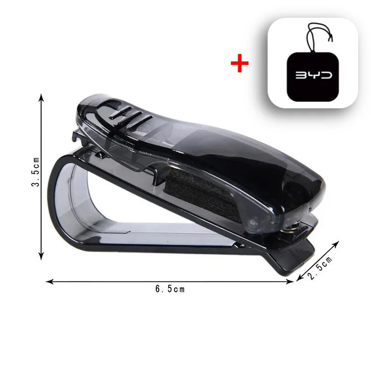 Car Auto Sun Visor Glasses Box Sunglasses Clip for BYD Atto 3 Yuan Plus Song Plus Seal Seagull Dolphin Sealion Shark Han Tang