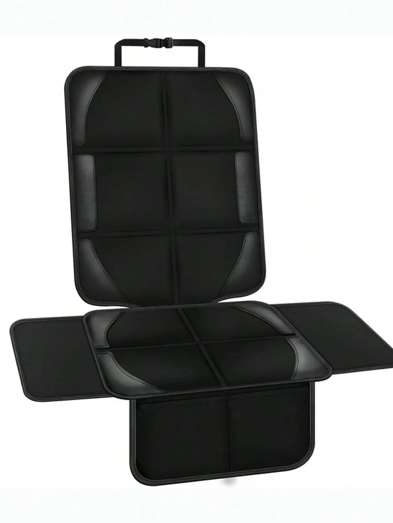 Car Seat Cover for Tesla Model 3 Y Juniper 2026 Oxford PU Leather Protector Mats Child Baby Cushion Protective Mat For Baby Kids