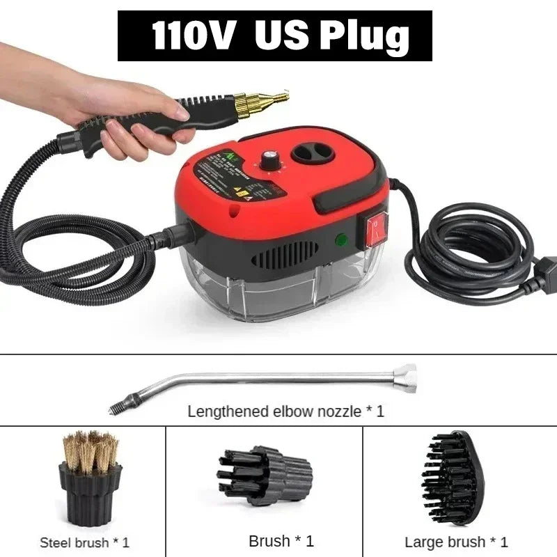 2500W Car Steam Cleaning Handheld Steam Cleaner High Pressure Steam Cleaner High Temperature Steam Cleaner for Home Kitchen