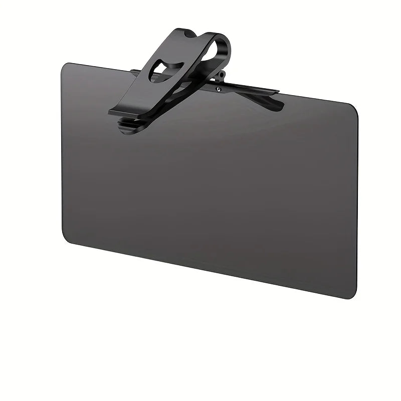 1pc Large Polarized Car Sun Visor Extender with UV400 Protection & Secure Buckle Attachment - Anti-Snow Blind, High-Quality