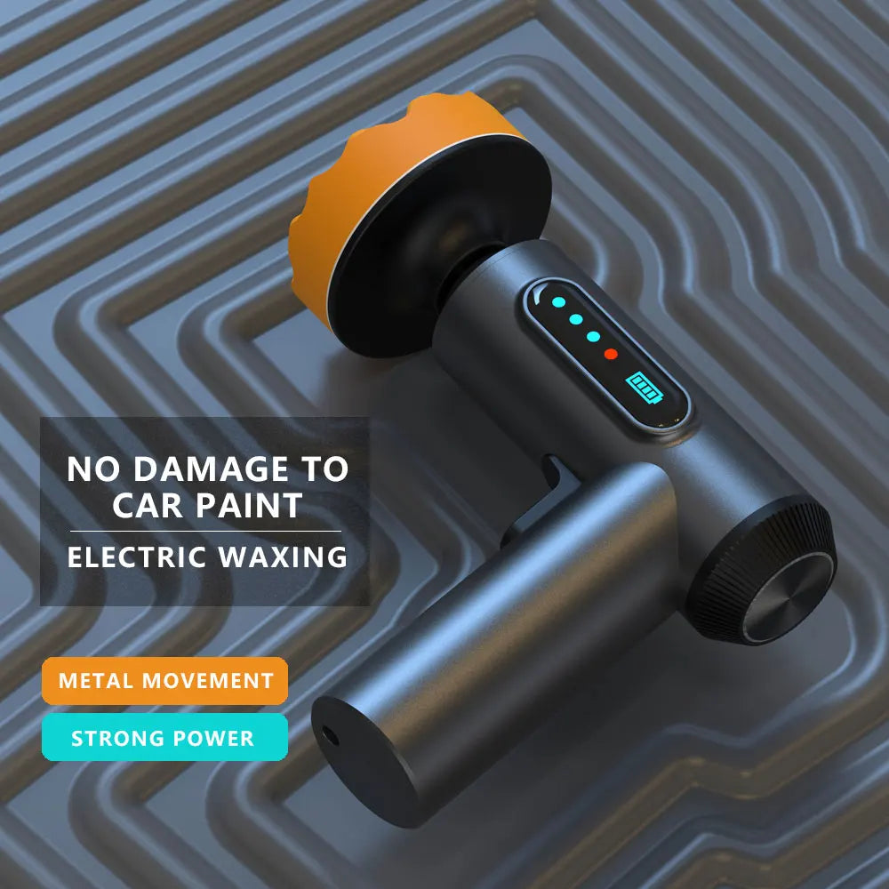 Car Polishing Sanding Machine Wireless Car Paint Scratch Repair Windscreen Glass Oil Film Remove Machine Leather Care