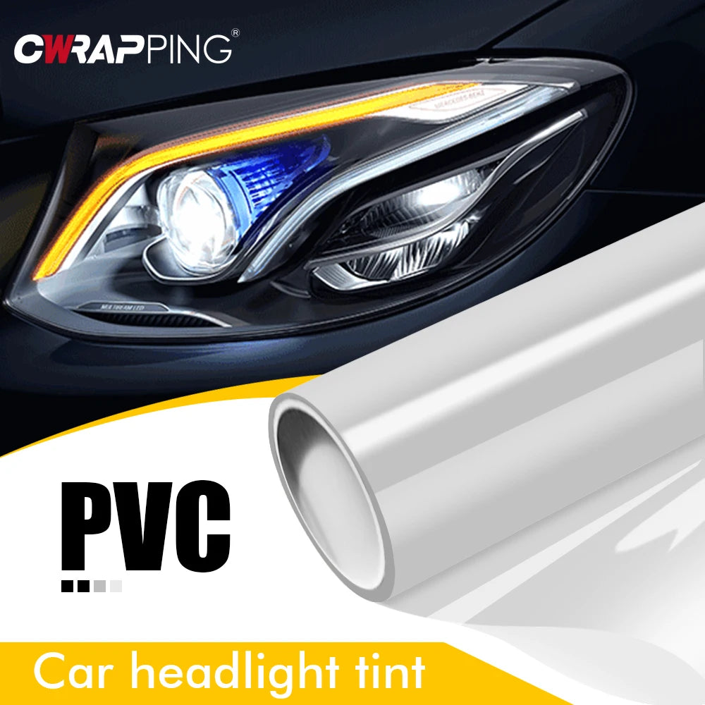 Transparent PVC Film Car Tint 30X120cm Headlight Taillight Wrap Cover Film Foil Sticker Armored Film for Car Accessories