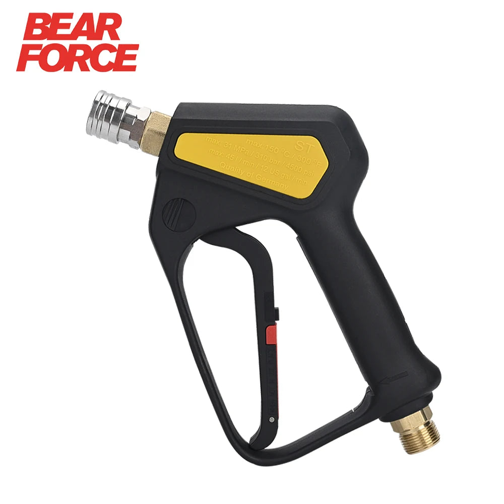Replacement High Pressure Short Washer Gun ST-2300.Power Washer Trigger Spray Gun with 1/4" Quick Connector Max 310 Bar 4500 PSI