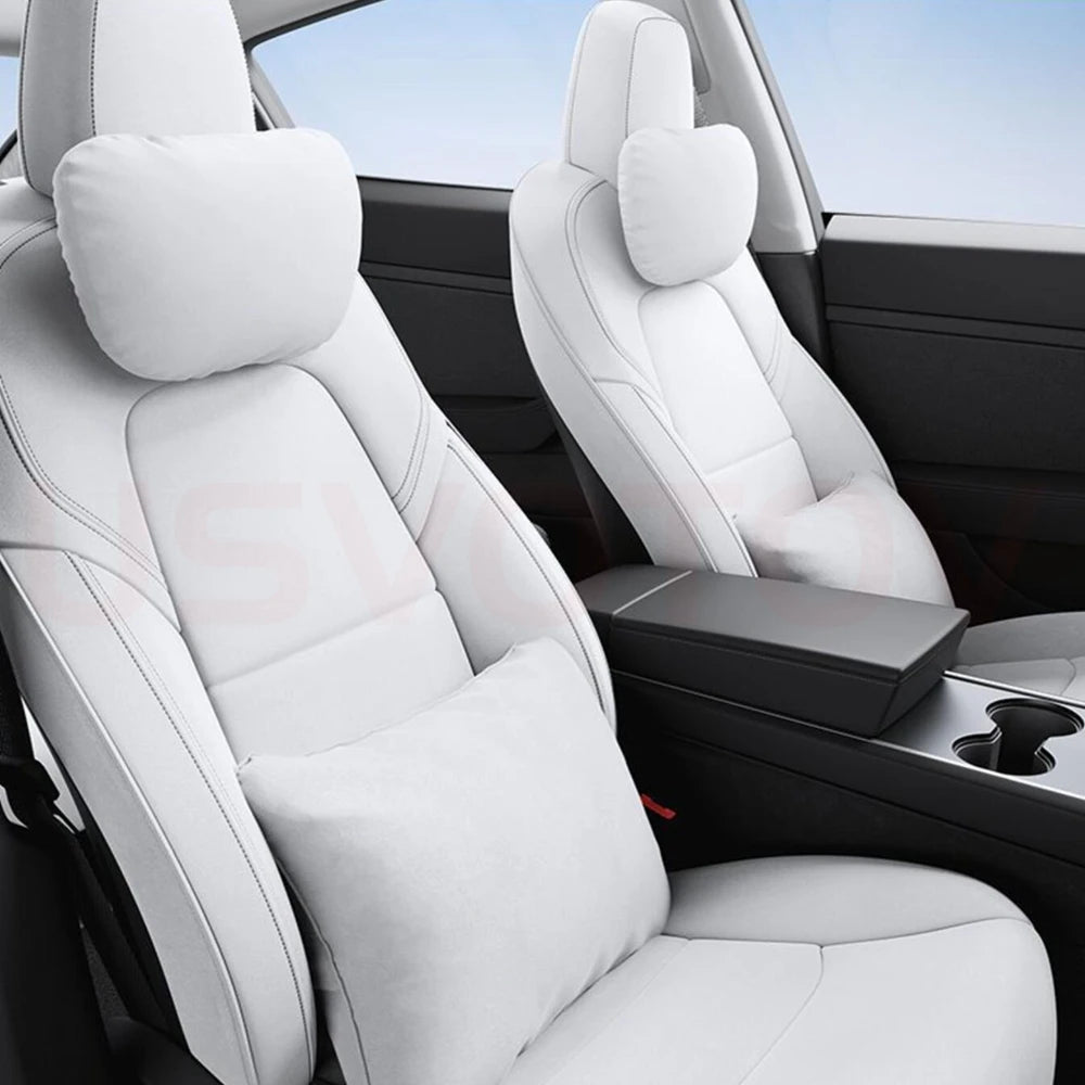 Car Headrest Pillow for Neck Support, Car Universal Neck Pillow for Tesla Hyundai Kia Toyota Volkswagen Renault Dacia Seat Honda