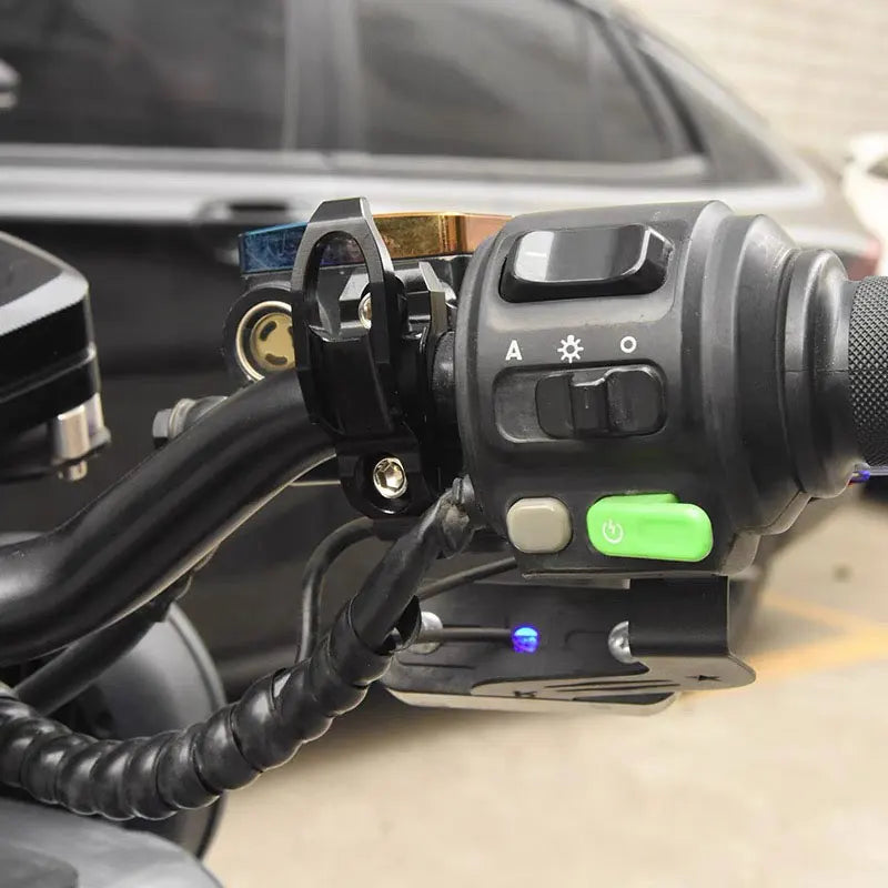 CNC Aluminum Motorcycle Modification Accessories Handlebar Helmet Duffel Bag Storage Hooks For Harley Pan America 1250 Adventure