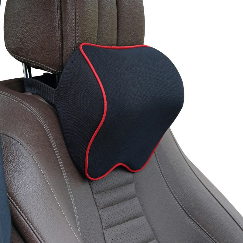 Universal Car Neck Headrest Pillow Memory Foam Head Adjustable Pillows For Benz Auto Seat Headrest Support Neck Car Accessory