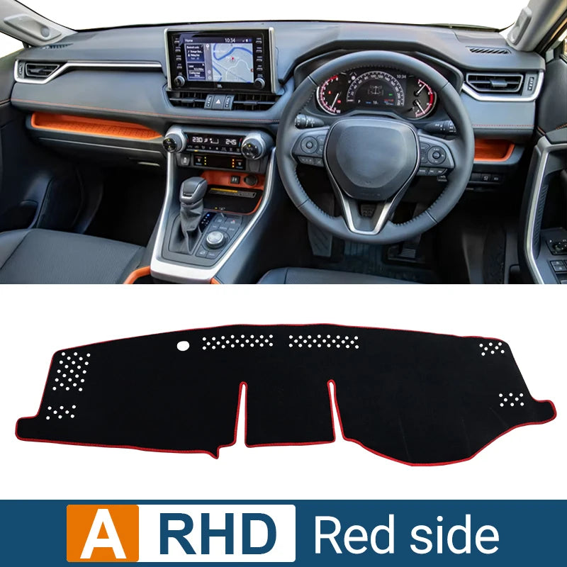 For Toyota RAV4 2019 2020 2021 2022 2023 2024 RAV 4 XA50 Hybrid Car Dashboard Mat Sun Shade Instrument Desk Cover Accessories