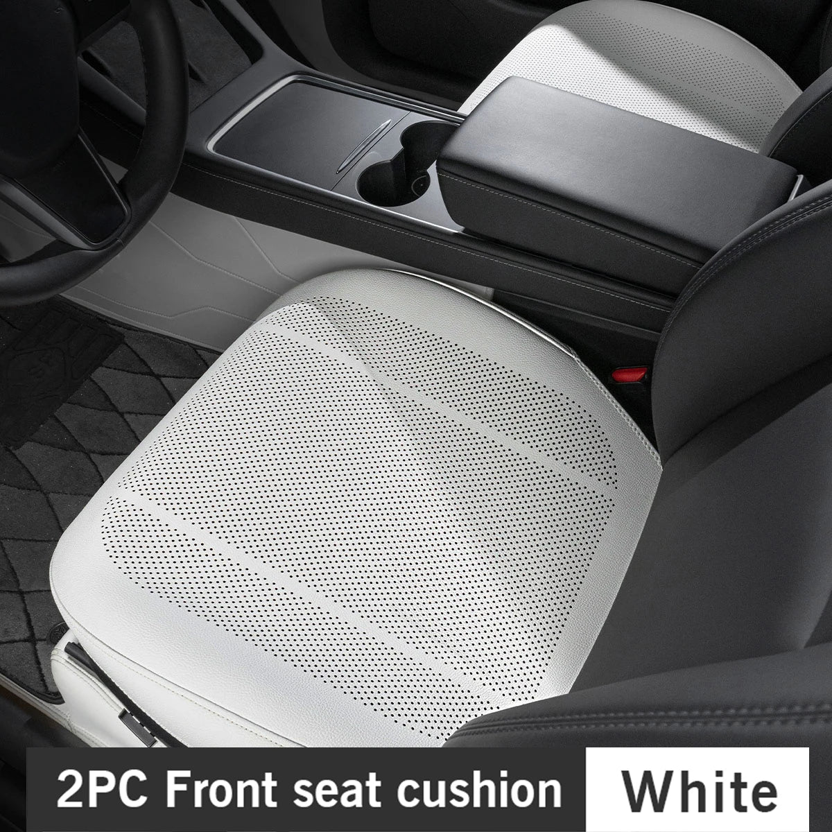 For Tesla Car Seat Cover Full Surround Protective Covers Breathable Sweatproof Four Seasons Nappa Leather Seat Cushion