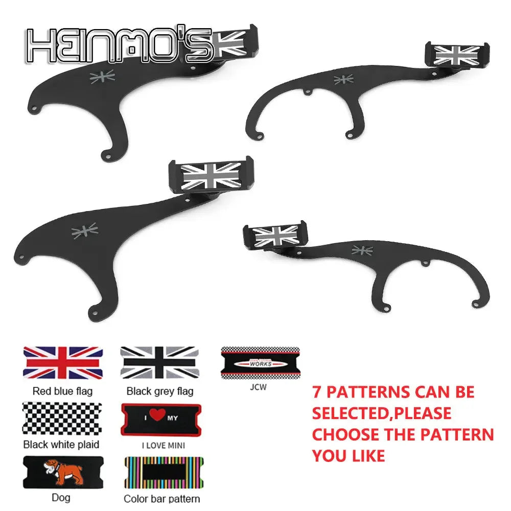 For Mini Cooper R55 R56 R61 F54 F55 F56 F60 Countryman Clubman Mobile Phone Holder Clip Car GPS Bracket Clamp Replacement Clip