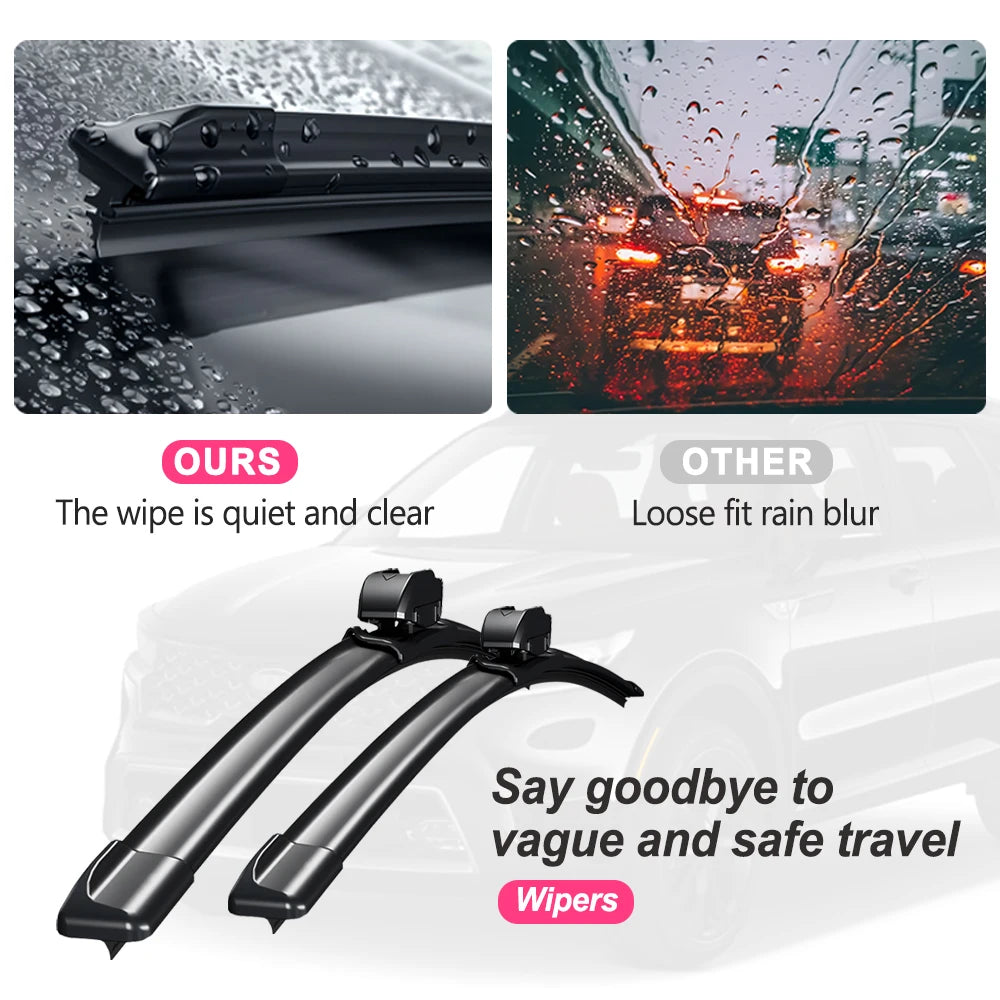 Car Wiper Blades For KIA Niro 2016-2025 Front Windshield Wiper Blades 2PCS Window Cleaning Car Accessories 2017 2018 2020 2023