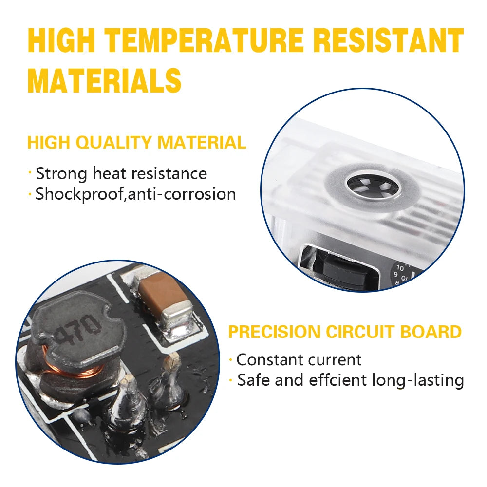 2X For BMW 1 3 8 Series G20 G21 F40 X7 G07 Z4 G29 2019 - 2024 2023 LED Car Door Welcome Projector Ghost Shadow Light Accessories