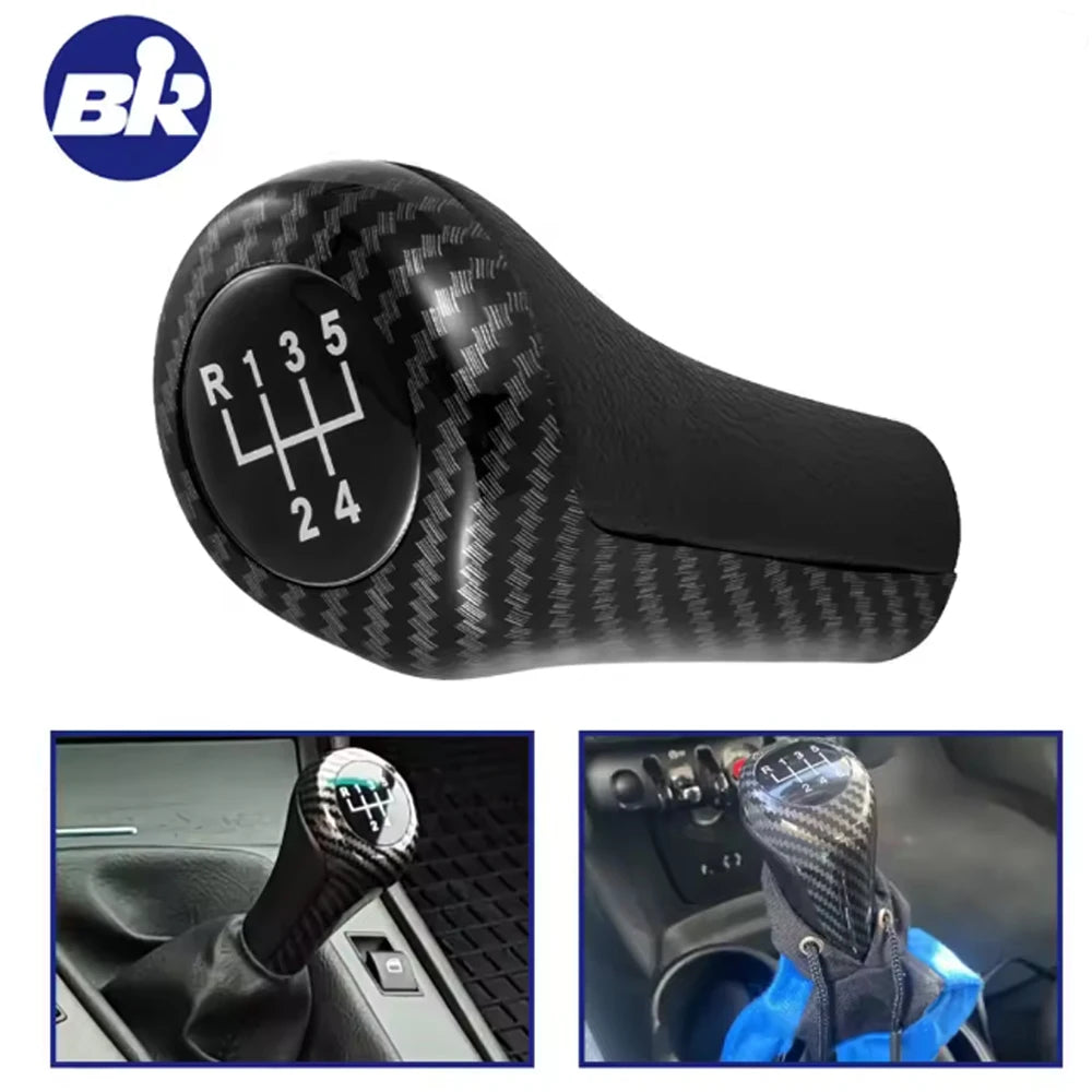 New Product 5/6 Speed Interior Replacement Gear Shift Knob For BMW 1 3 5 6 Series E46 E53 E60 E61 E63 E81 E82 E83 E84 E90 Etc