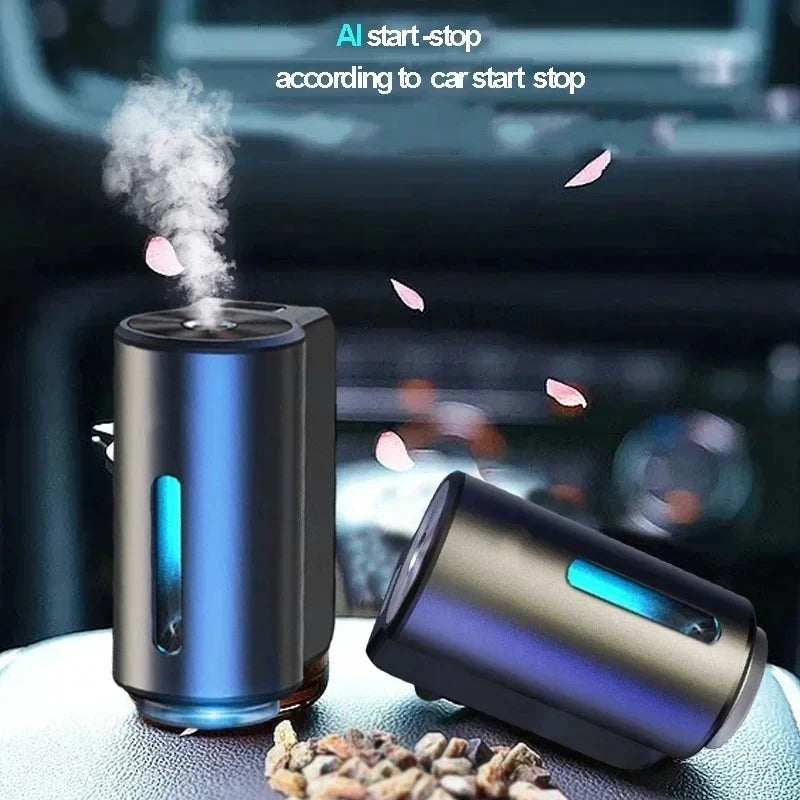 Electric Aroma Diffuser Air Freshener In The Car Air Vent Mist Humidifier For Removing Odors Auto Interior Car Accessories