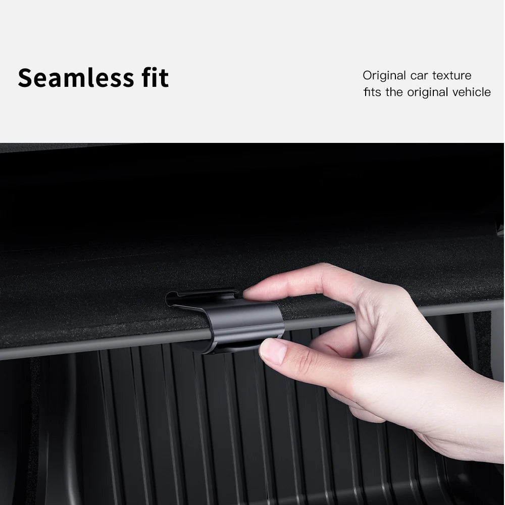 YZ For New Tesla Model 3/Y Highland Juniper Glove box Car Hooks ABS Storage Holder Tesla Model 3 Car Dedicated  Accessories