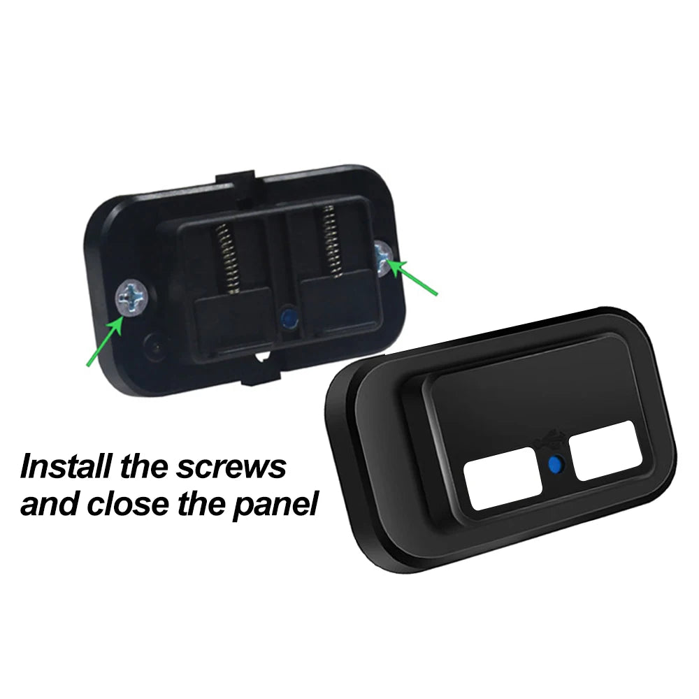 QC3.0 PD Car Charger Socket Quick Charge Dual USB Charger Outlet Panel Power Adapter for Truck Camper Caravan Accessories 12/24V