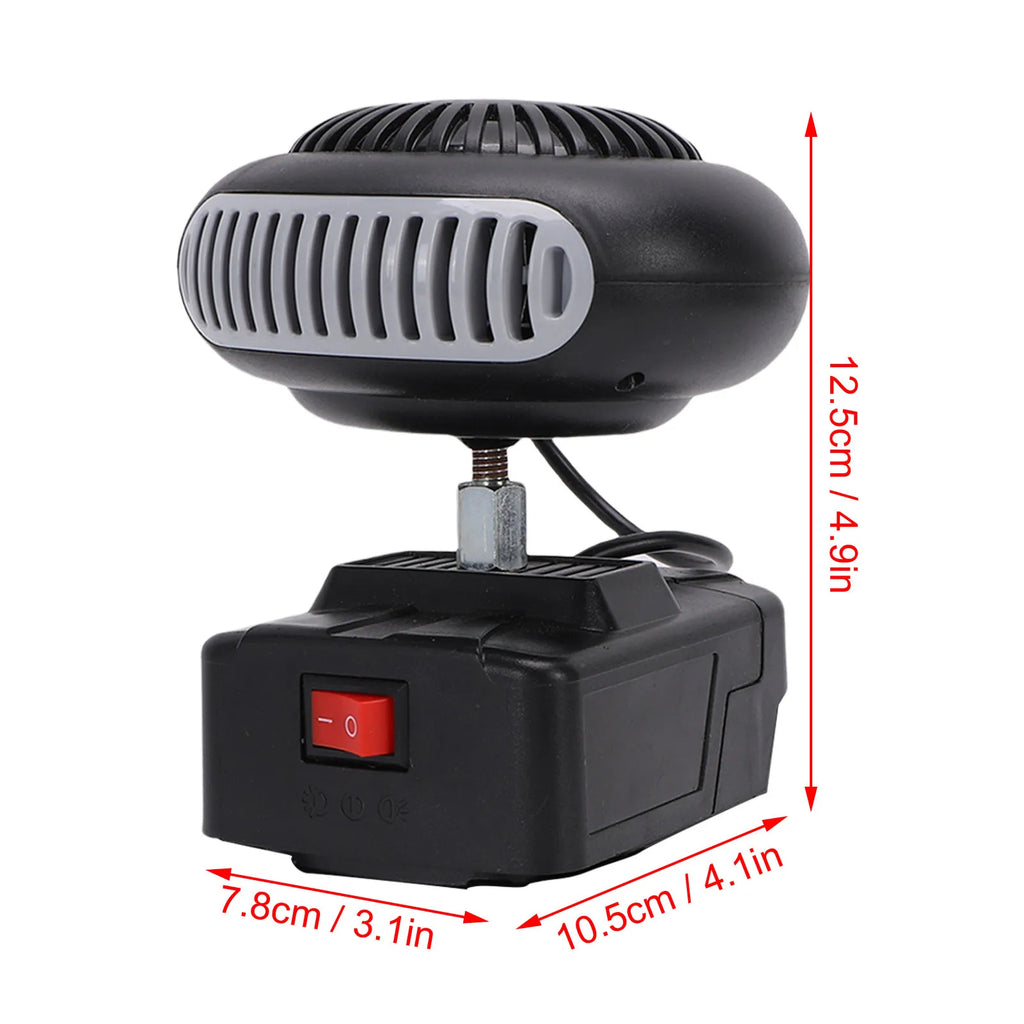 Wireless Rechargeable Heater Usb Outdoor Car Quick Heating Defogging Fan Portable Lithium Battery Heater Car Accessories