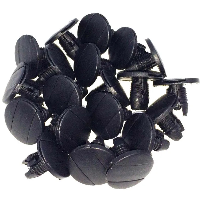 20pcs 8mm Plastic Rivets Bumper Fastener Clip for Peugeot 307 206 207 Citroen PSA Car Fender Liner Wheel Arch Retainer Push Pins