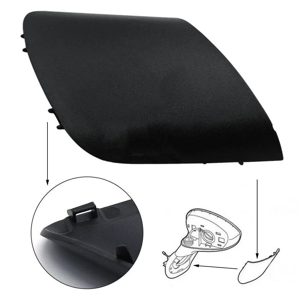 Car Accessories for Fiat 500 Car Rearview Mirror Arm Stem Cover Stem Cap Left & Right Side Mirror Cap Cover 735450654 735450655