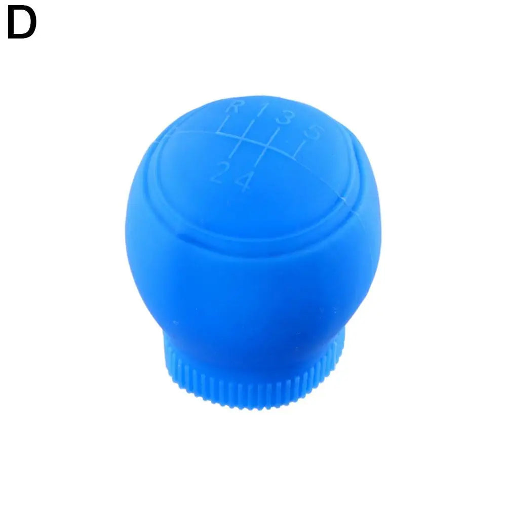 Universal Silicone Car Gear Head Shift Knob Cover Gear Shift Non Slip Grip Handle Case Wear-resistant Gear Rod Cover