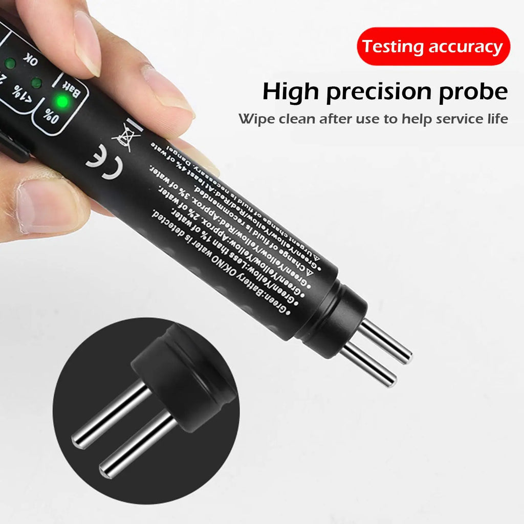Car Brake Oil Quality Check Pen Universal Brake Fluid Tester Car Brake Liquid Digital Tester Vehicle Automotive Testing Tool