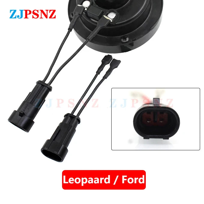 Universal Car Horn Male Plug Snail Horn Dedicated Socket Horns Socket Horn Conversion Plug Adapter Speaker Socket Accessories